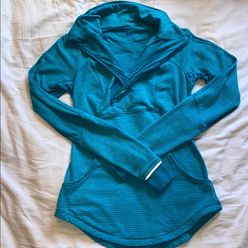 Lululemon Turquoise Pullover